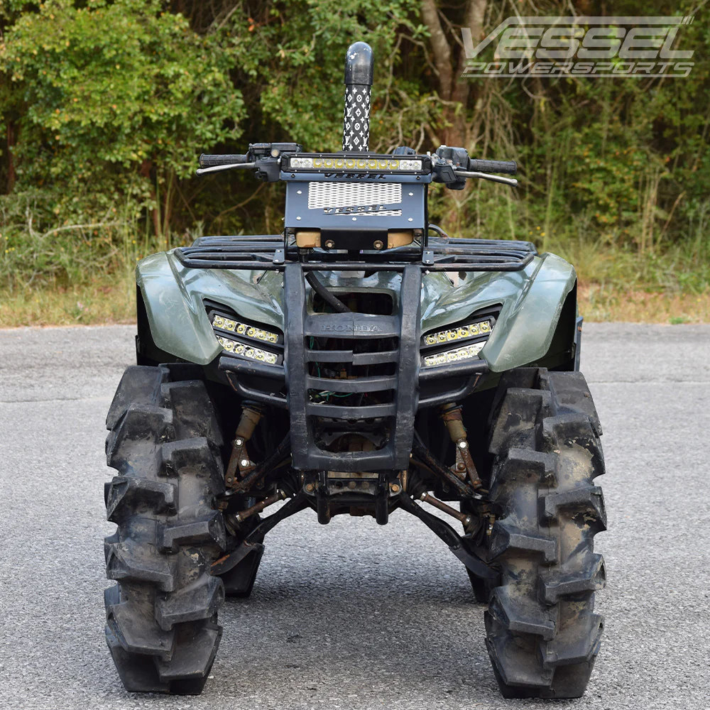 Dual Wide 8" LED Headlights for 2007-2013 Honda Rancher - Image 4