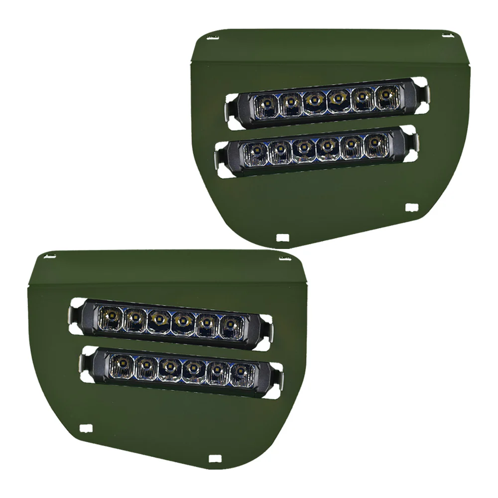 Dual Wide 8" LED Headlights for 2014+ Honda Rancher, Foreman, Rubicon - Image 11