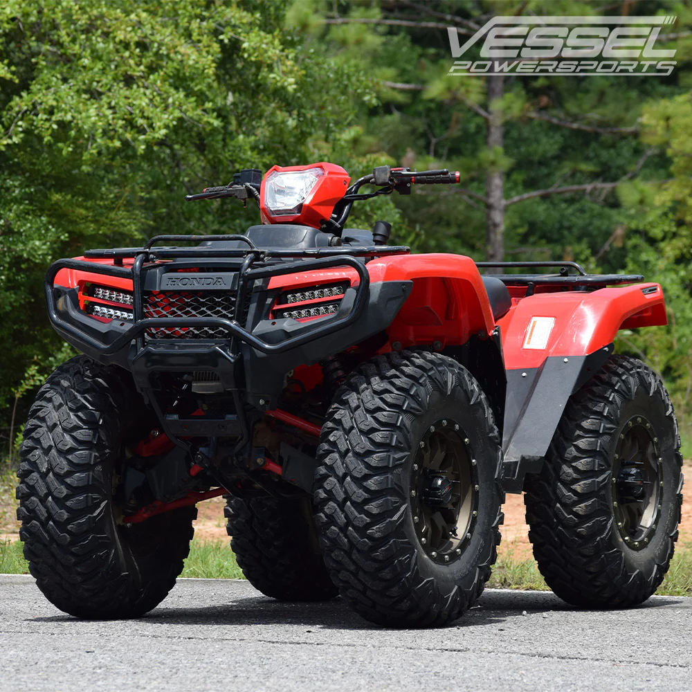 Dual Wide 8" LED Headlights for 2014+ Honda Rancher, Foreman, Rubicon - Image 12