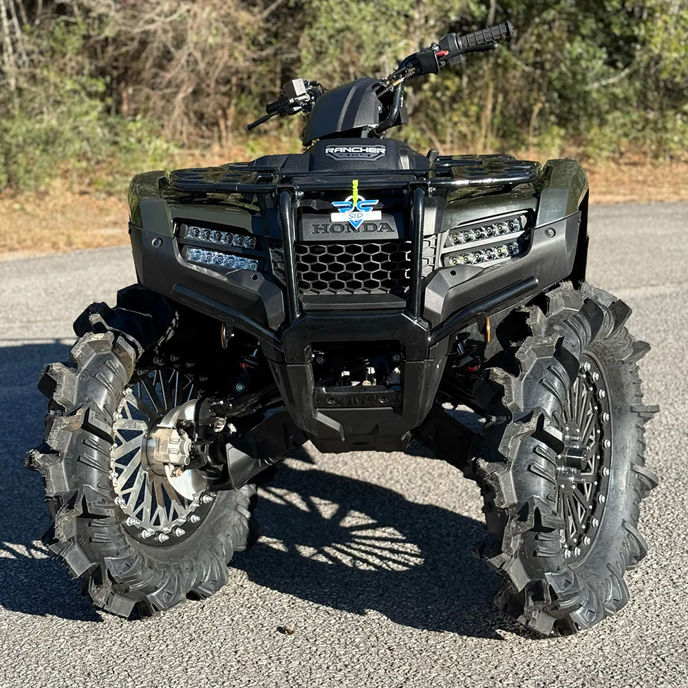 Dual Wide 8" LED Headlights for 2014+ Honda Rancher, Foreman, Rubicon - Image 20