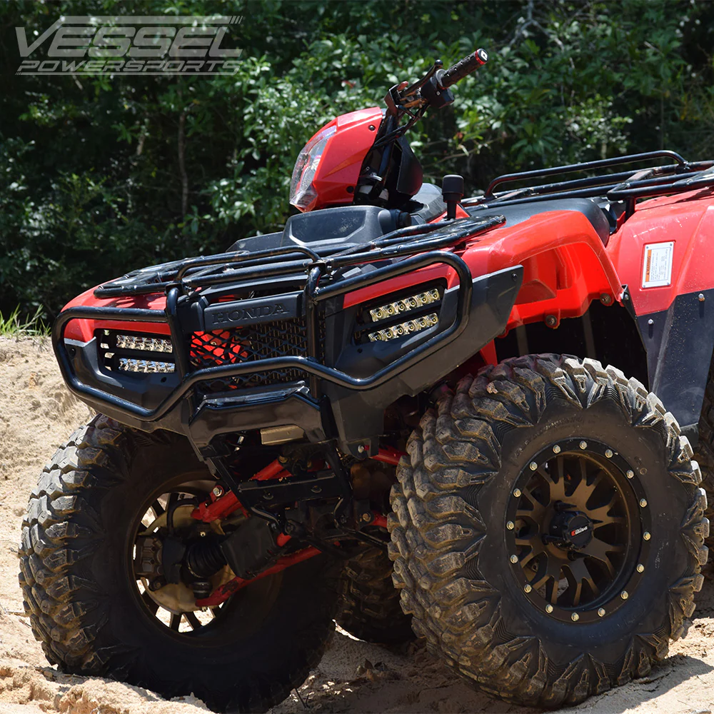 Dual Wide 8" LED Headlights for 2014+ Honda Rancher, Foreman, Rubicon - Image 22