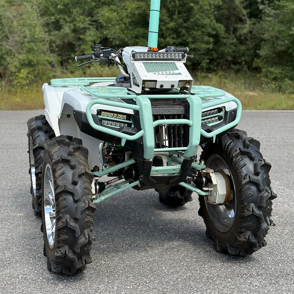 Dual Wide 8" LED Headlights for 2014+ Honda Rancher, Foreman, Rubicon - Image 4