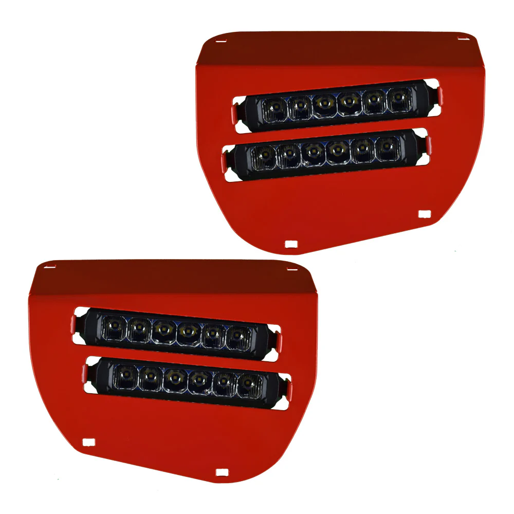 Dual Wide 8" LED Headlights for 2014+ Honda Rancher, Foreman, Rubicon - Image 5