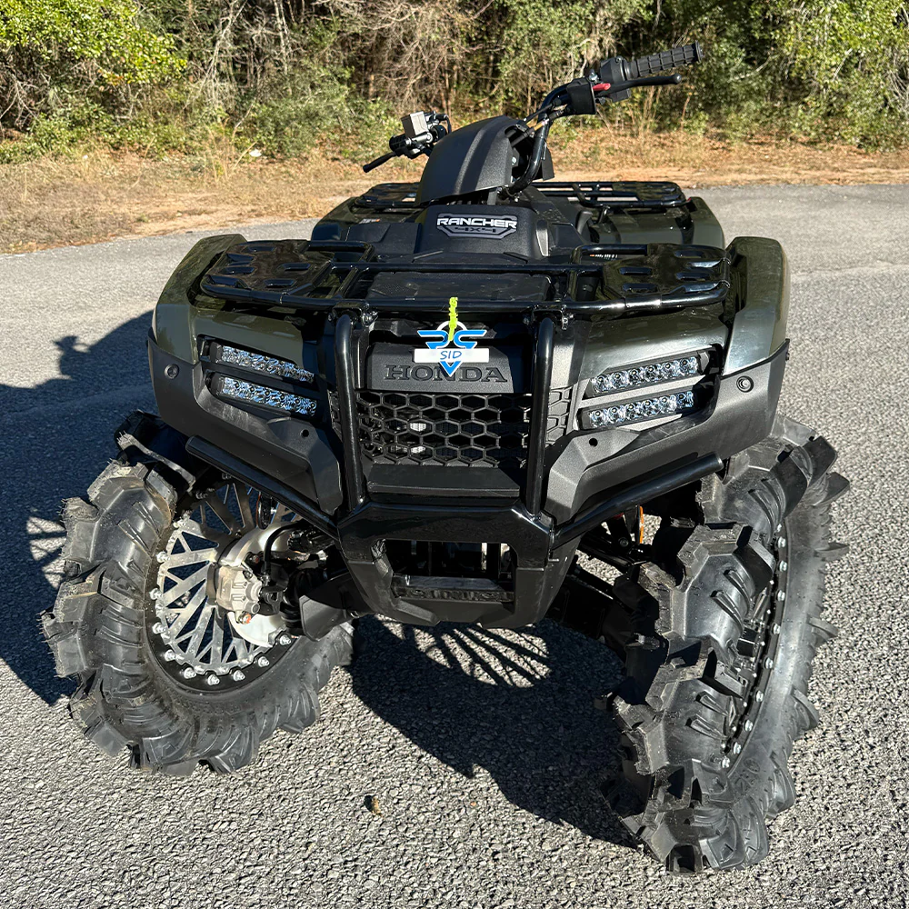 Dual Wide 8" LED Headlights for 2014+ Honda Rancher, Foreman, Rubicon - Image 8