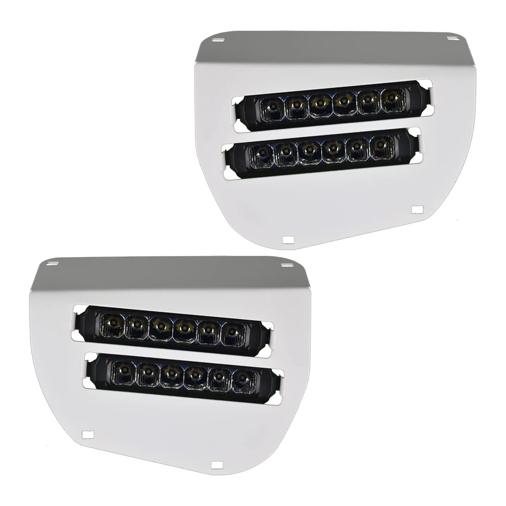 Dual Wide 8" LED Headlights for 2014+ Honda Rancher, Foreman, Rubicon - Image 9
