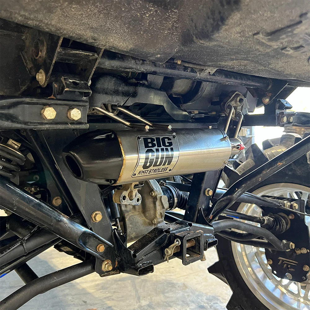 Exo Stainless Slip On for 2016+ Honda Pioneer 1000 - Image 3