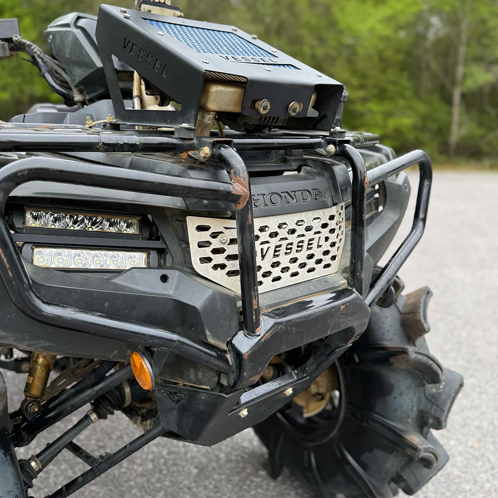 Front Grille Insert for 2014+ Honda Foreman - Image 4