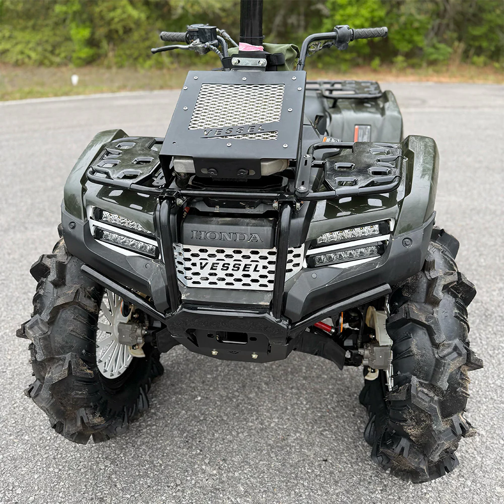 Front Grille Insert for 2014+ Honda Rancher 420 - Image 2