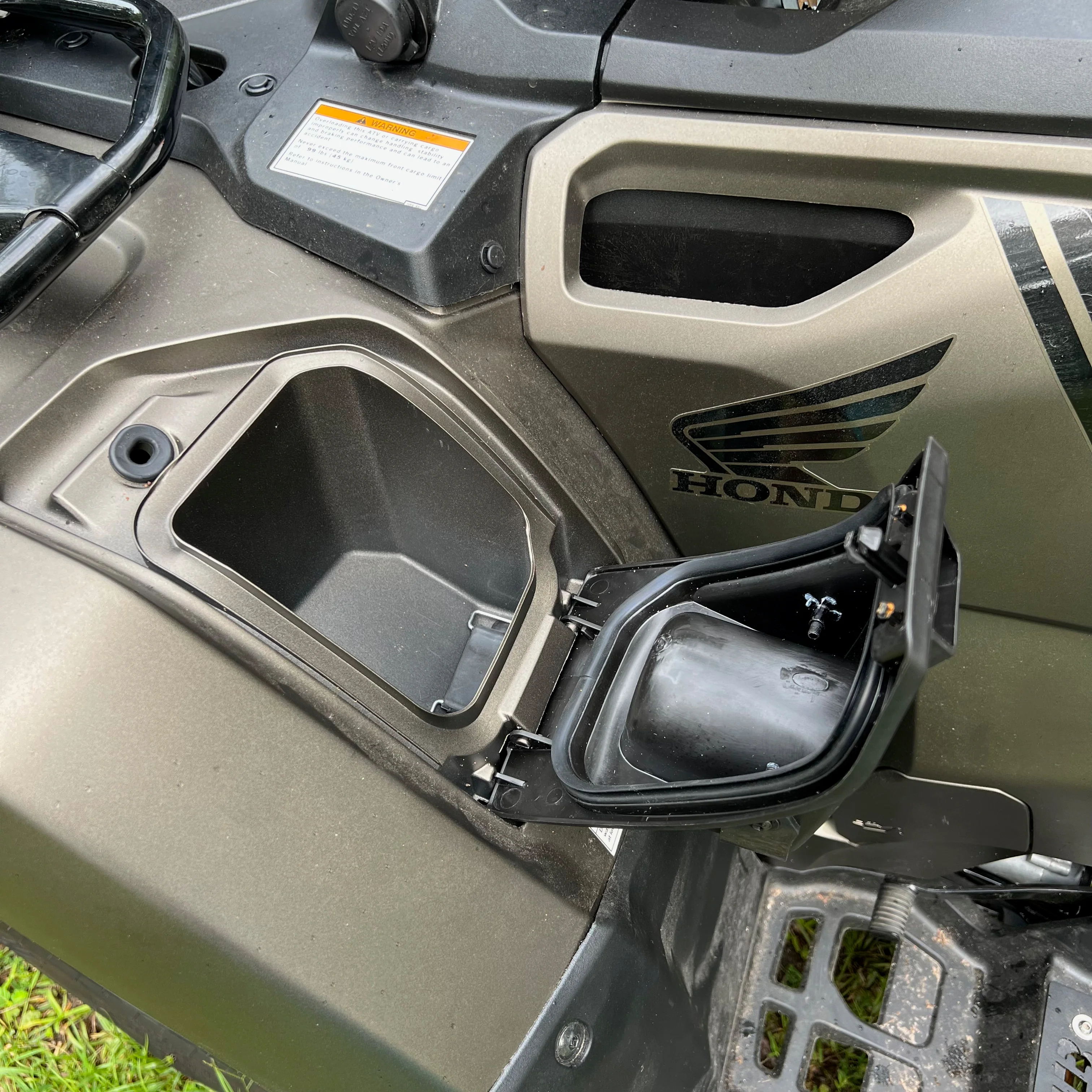 Factory Cup Holder for 2014+ Honda Foreman and Rubicon - Image 5