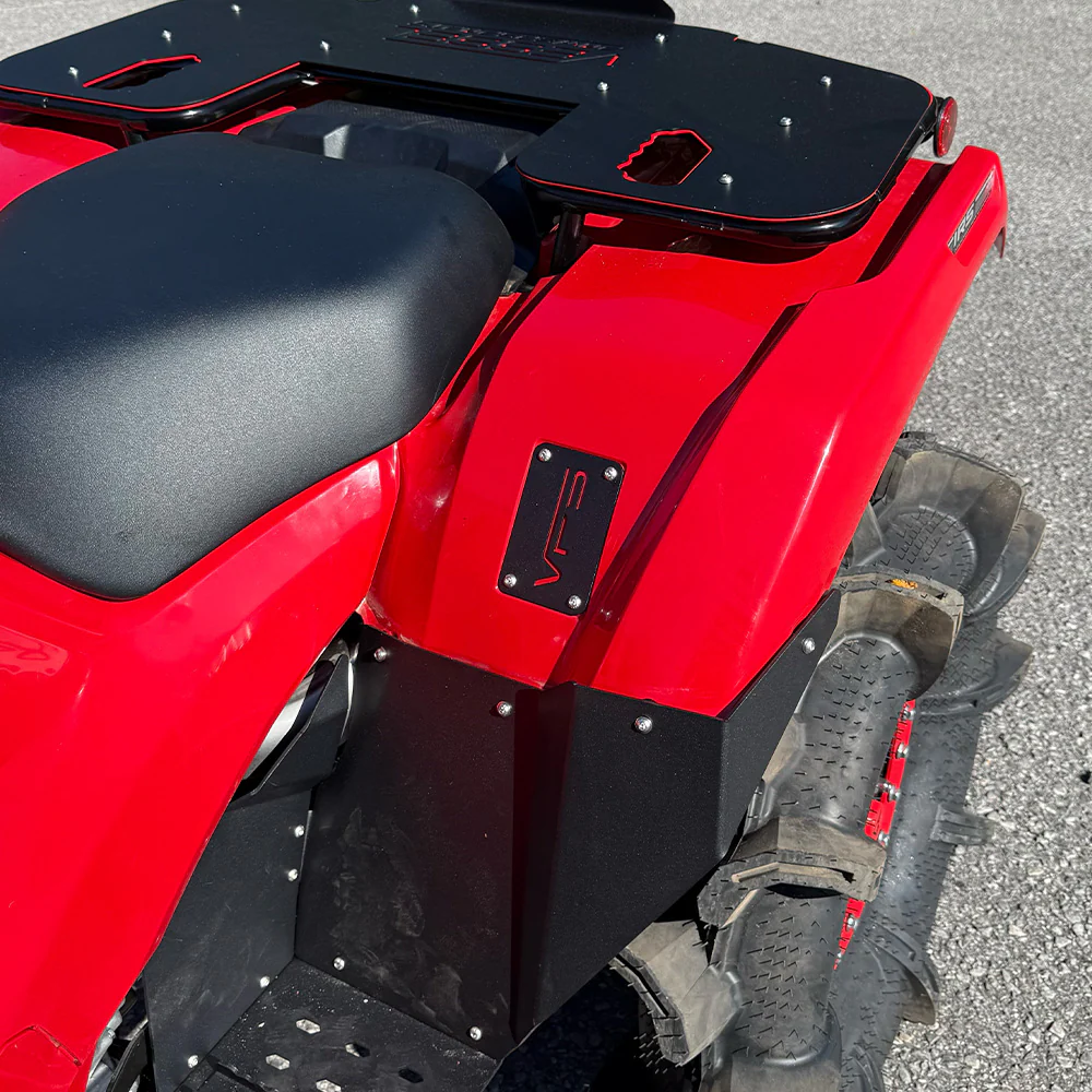 Rear Fender Warning Label Plate for 2014+ Honda Rancher, Foreman, Rubicon - Image 3