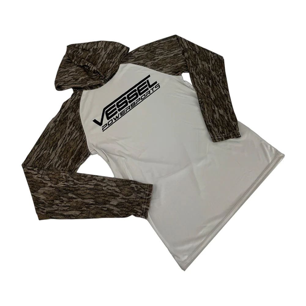 Vessel Powersports 2 Tone Hooded Bottomlands Long Sleeve - Image 3