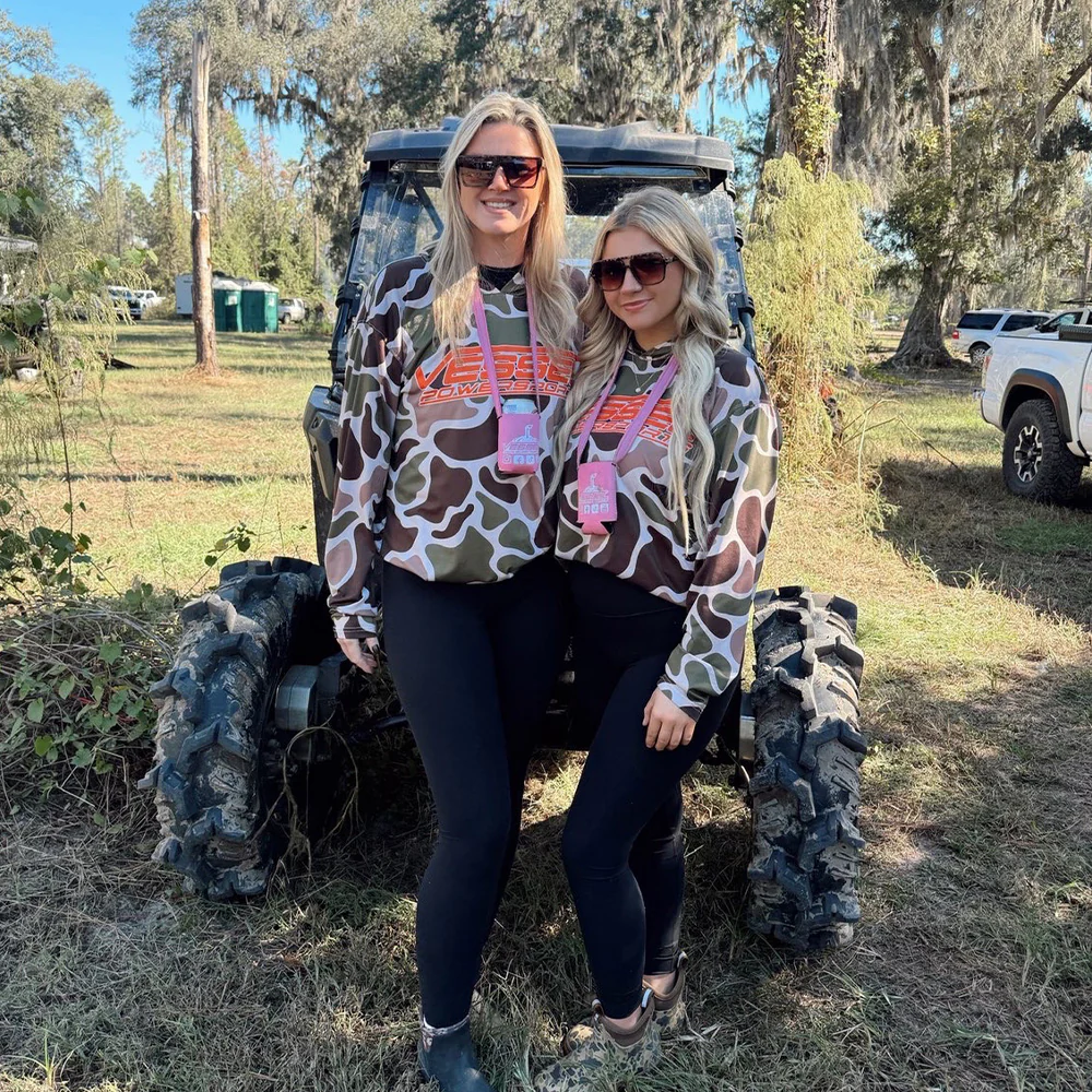 ORANGE Vessel Powersports Camo Long Sleeve - Image 3